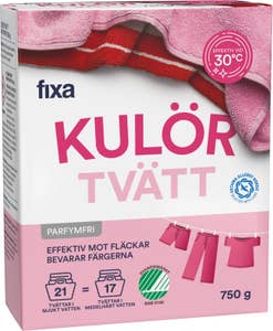 Fixa Tvättmedel Color Sensitive Parfymfri