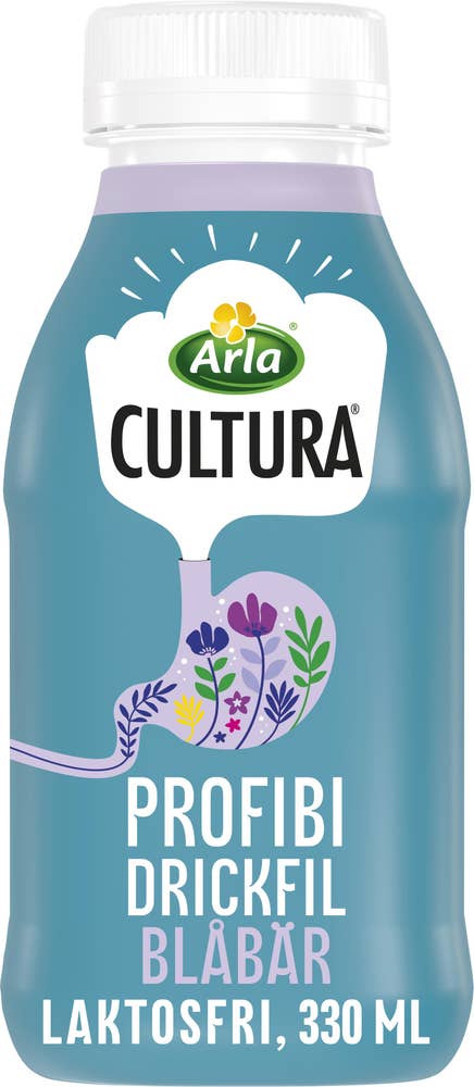 Arla® Cultura® Profibi Drickfil Blåbär Laktosfri