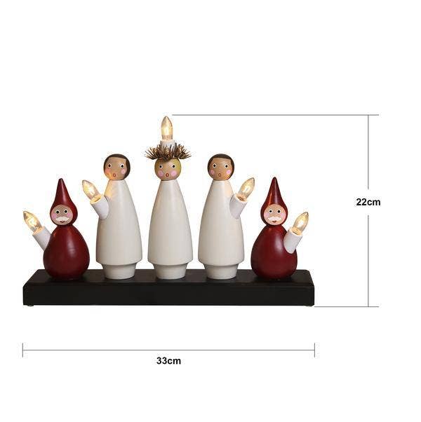 Star Trading Ljusstake Luciakör