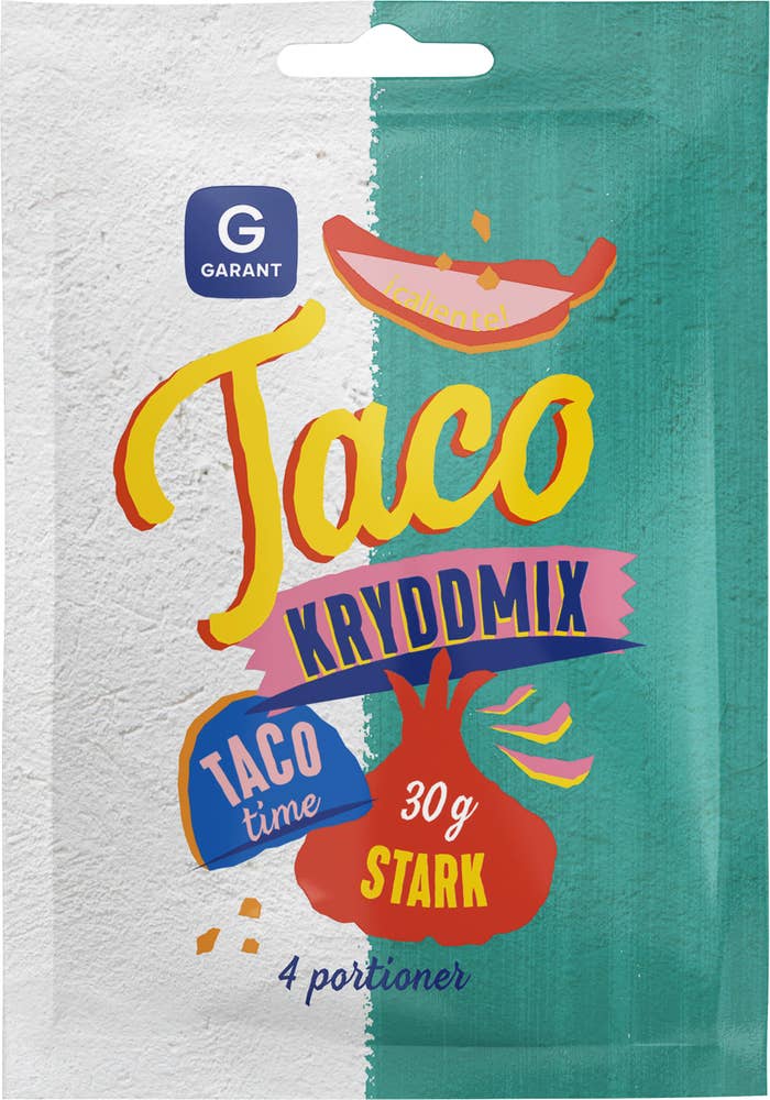 Garant Kryddmix Taco Stark
