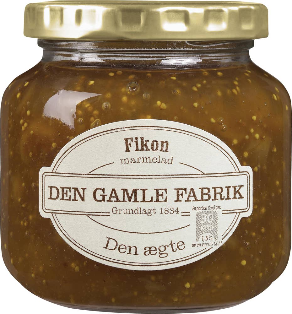 Ej sorterad Fikonmarmelad Den Gamle