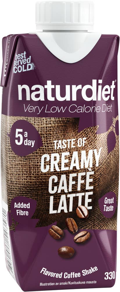 Naturdiet Shake Ready To Drink Kaffe Latte