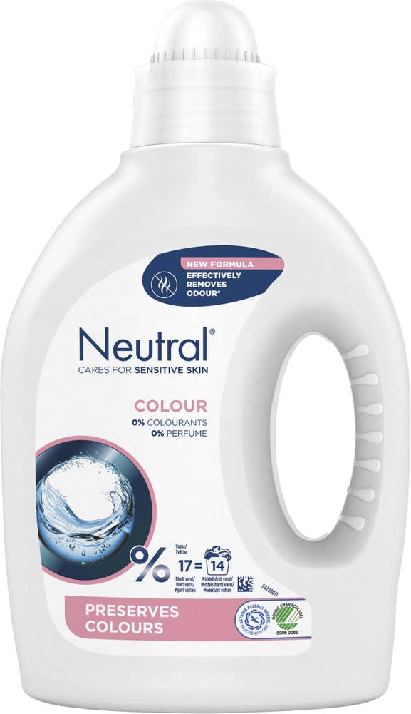 Neutral Flytande Tvättmedel Colour Parfymfri