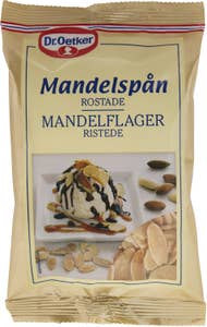 Dr.Oetker Mandelspån Rostade