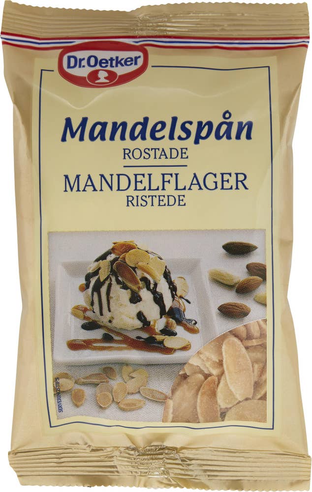Dr.Oetker Mandelspån Rostade