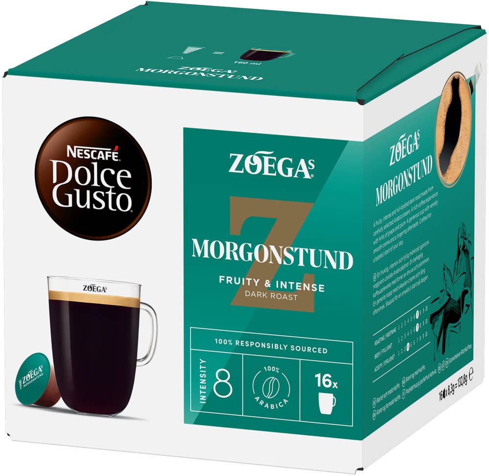 Dolce Gusto Zoegas Morgonstund 8 Kaffekapslar