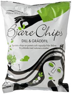Bjärechips Chips Dill & Gräddfil