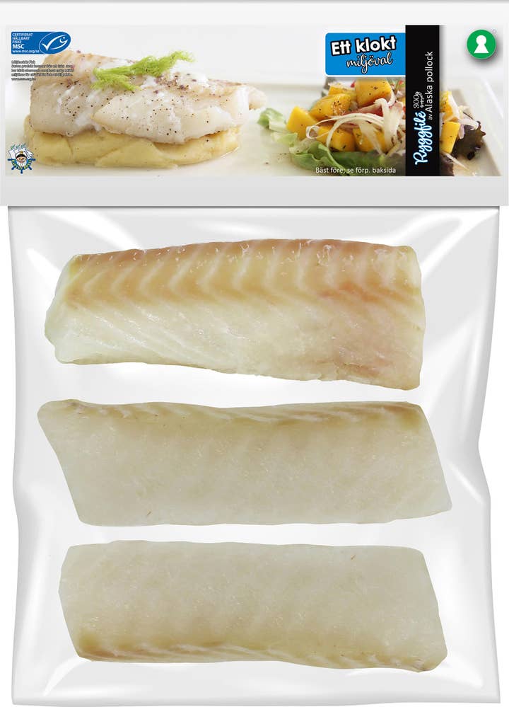 Royal Foods Ryggfilé Alaska Pollock Fryst MSC