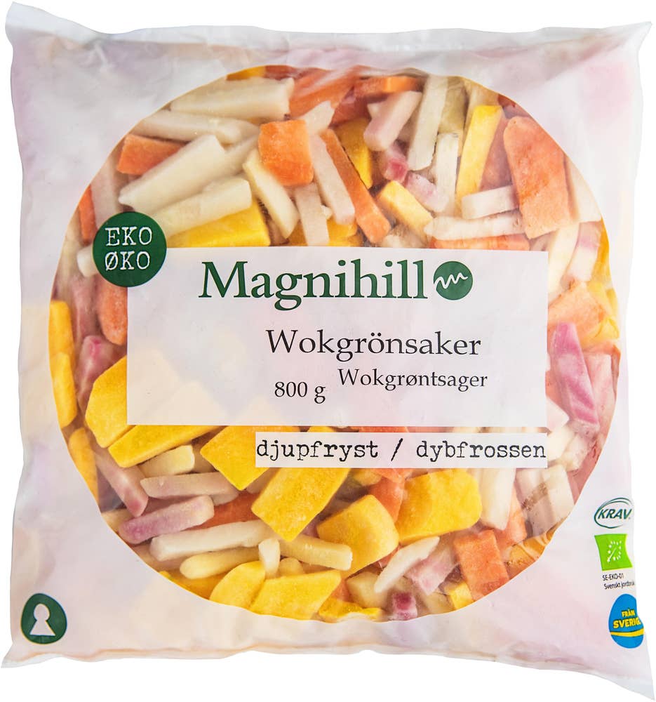 Wokgrönsaker Fryst EKO/KRAV