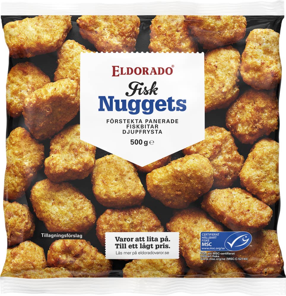 Eldorado Fisknuggets MSC Fryst