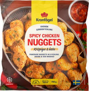 Kronfågel Spicy Chicken Nuggets Fryst