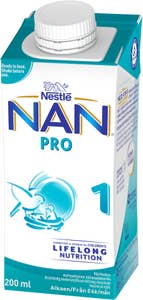 Nestlé NAN Pro 1 Drickfärdig Modersmjölksersättning 0M