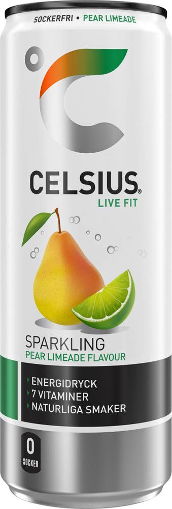 Celsius Energidryck Pear Limeade Sockerfri