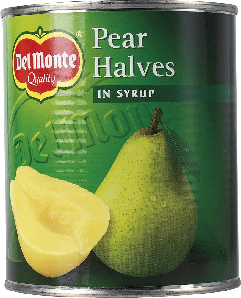 Del Monte Päron konserverade Del Monte