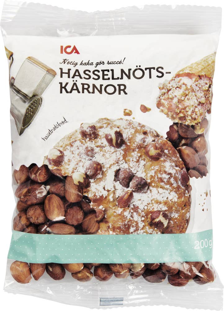 Ej sorterad Hasselnötskärnor Ica
