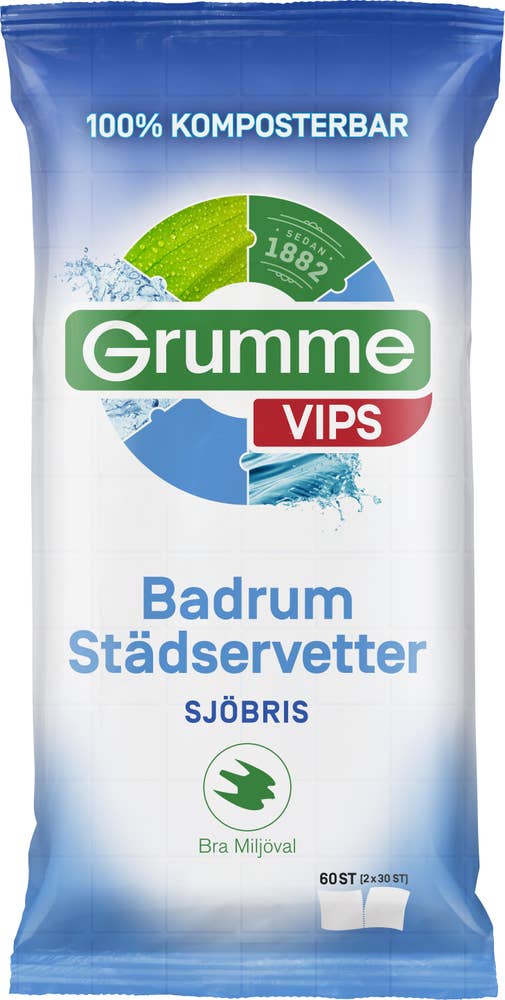 Grumme Städservetter Badrum 60-p Grumme