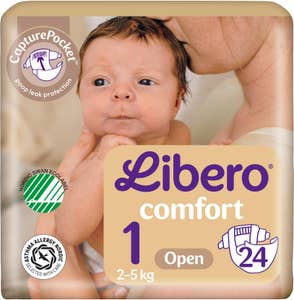 Libero Blöja Comfort (1) 2-5kg