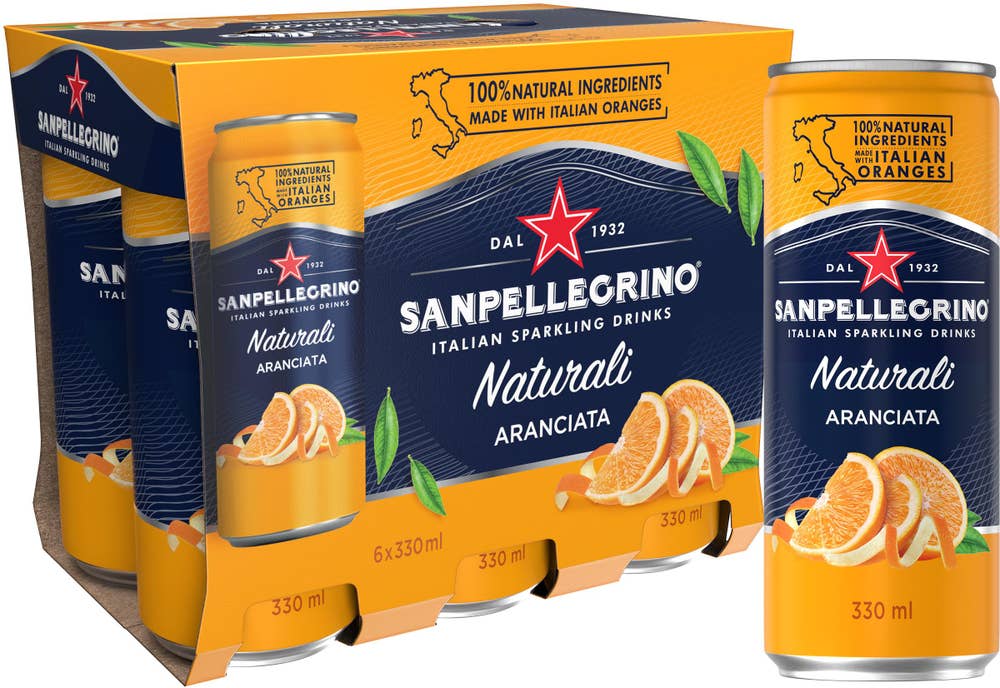 San Pellegrino Aranciata 6x33cl