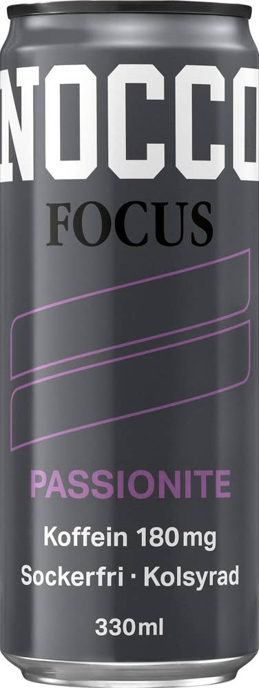 Nocco Energidryck Focus Passionite