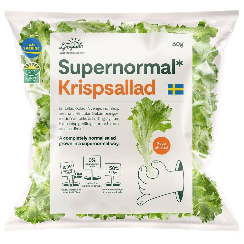 Supernormal Krispsallad klass1 60g Sverige