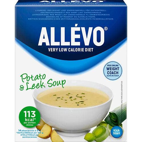 Allevo Kick start soup potatis/purjelök Allévo