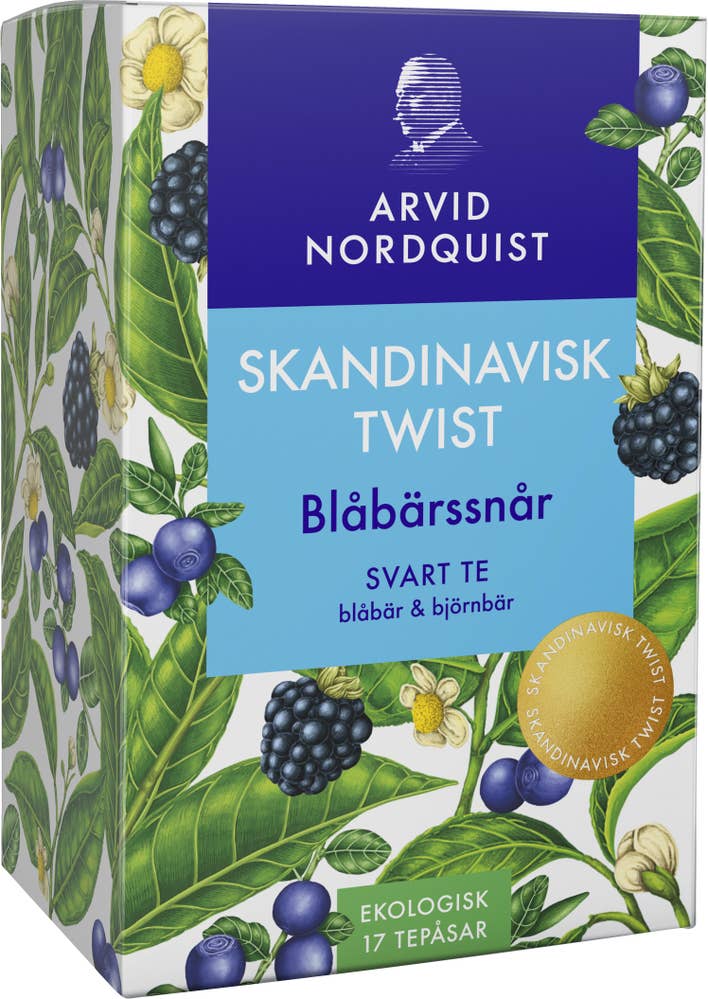 Arvid Nordquist Svart Te Blåbärssnår EKO
