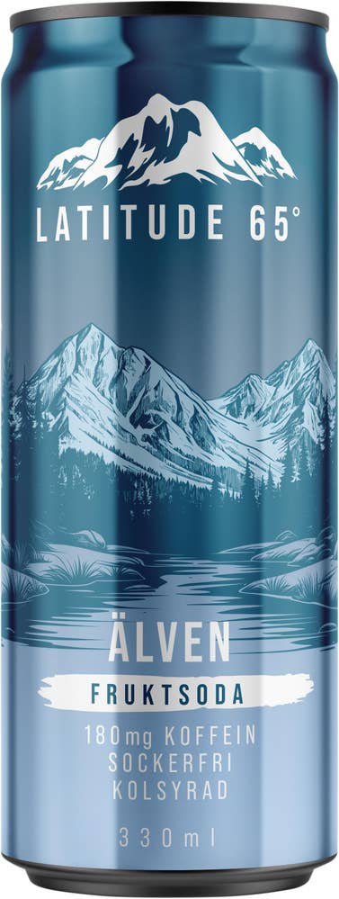 Latitude 65 Energidryck Älven Fruktsoda