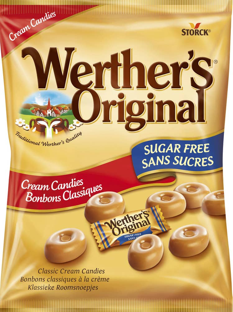 Werther's Original Gräddkaramell Sockerfria Werthers