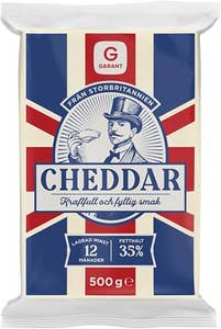 Garant Cheddar 12M Vit 35%