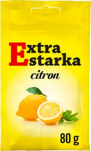 Cloetta Halstabletter Extra Starka Citron