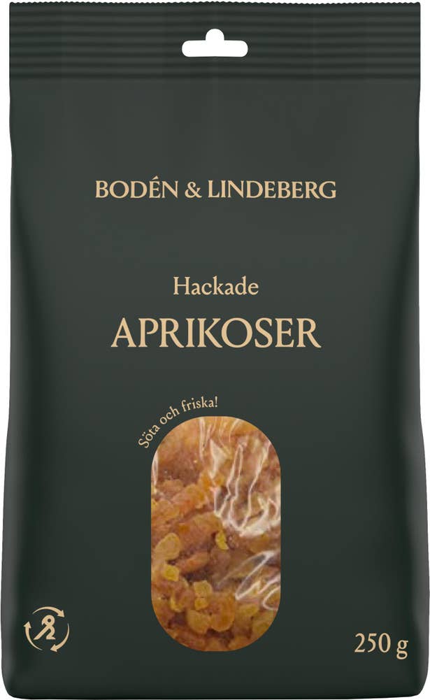 Boden & Lindeberg Aprikoser Hackade