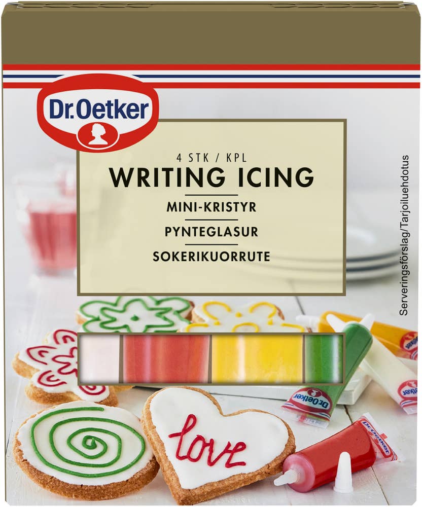 Dr. Oetker Kristyr Writing Icing