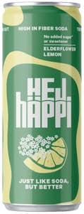 hÄppi Prebiotisk Läsk Fläder & Citron Utan Tillsatt Socker