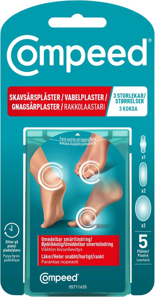 Compeed Skavsårsplåster Mix Pack