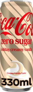 Coca-Cola Zero Sugar Holiday Creamy Vanilla