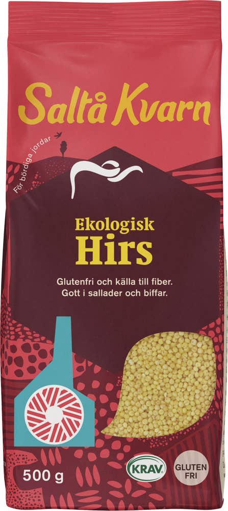 Saltå Kvarn Hirs EKO/KRAV 500g Saltå Kvarn