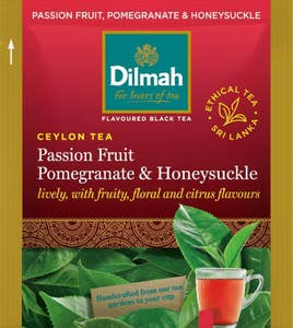 Dilmah Svart Te Passionsfrukt, Granatäpple & Kaprifol