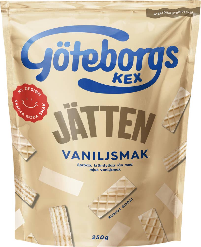 Göteborgs Kex Jätten Vaniljsmak
