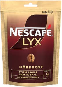 Nescafé Snabbkaffe Lyx Mörkrost