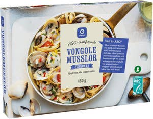 Garant Vongole Musslor Fryst ASC