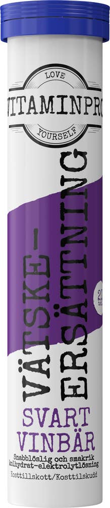 Vitaminpro Vätskeersättning Svartvinbär
