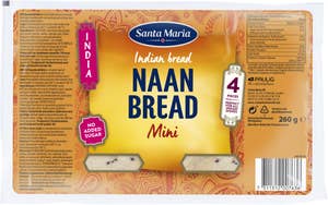 Santa Maria Naanbröd Mini 4-p