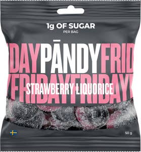 PÄNDY Candy Jordgubb Lakrits