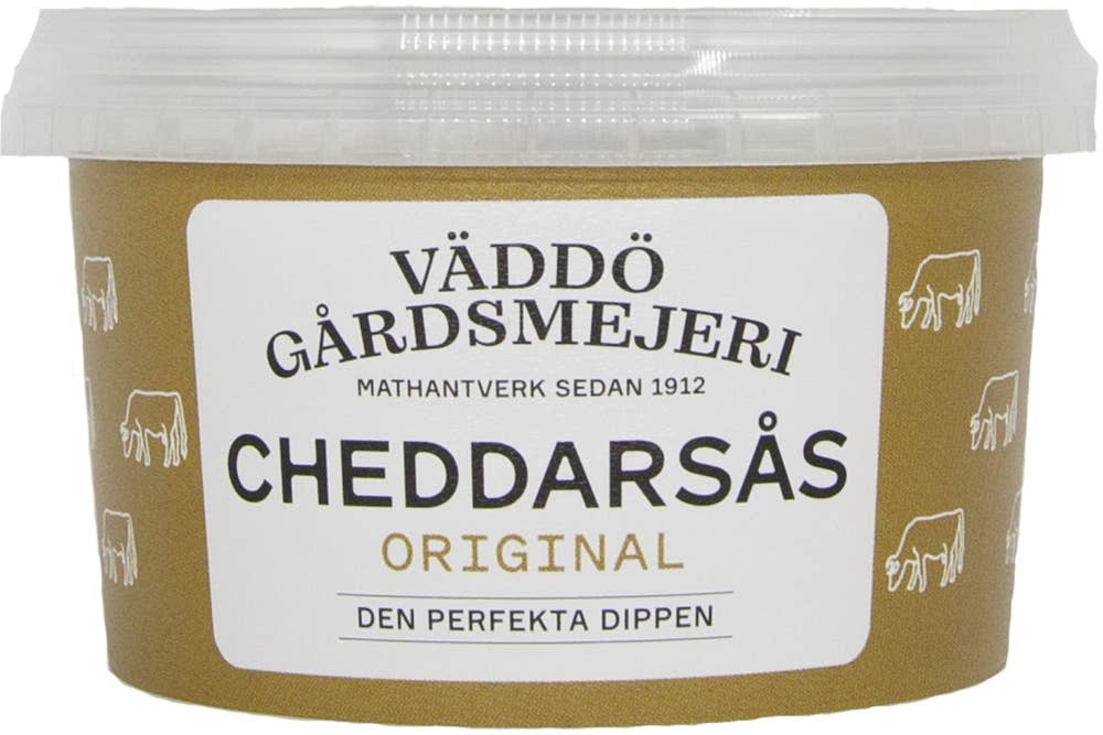 Väddö Gårdsmejeri Cheddarsås Original