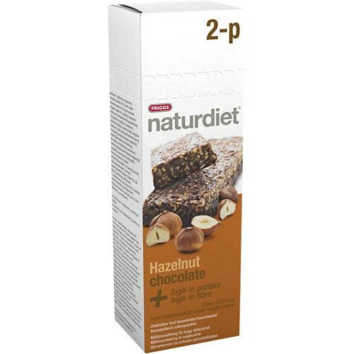 Ej sorterad Bar Choklad & Hasselnöt/choklad 2-p Naturdiet Friggs