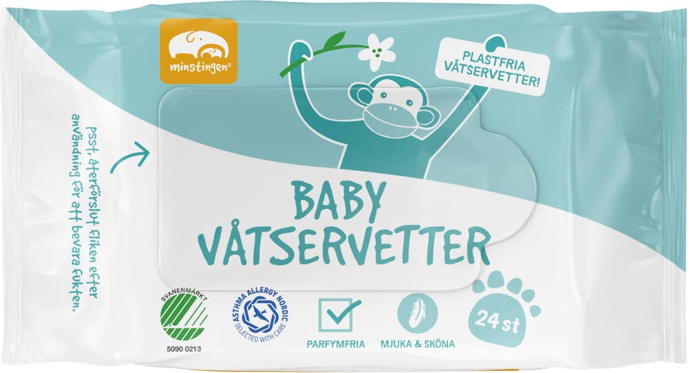 Minstingen Våtservetter Baby