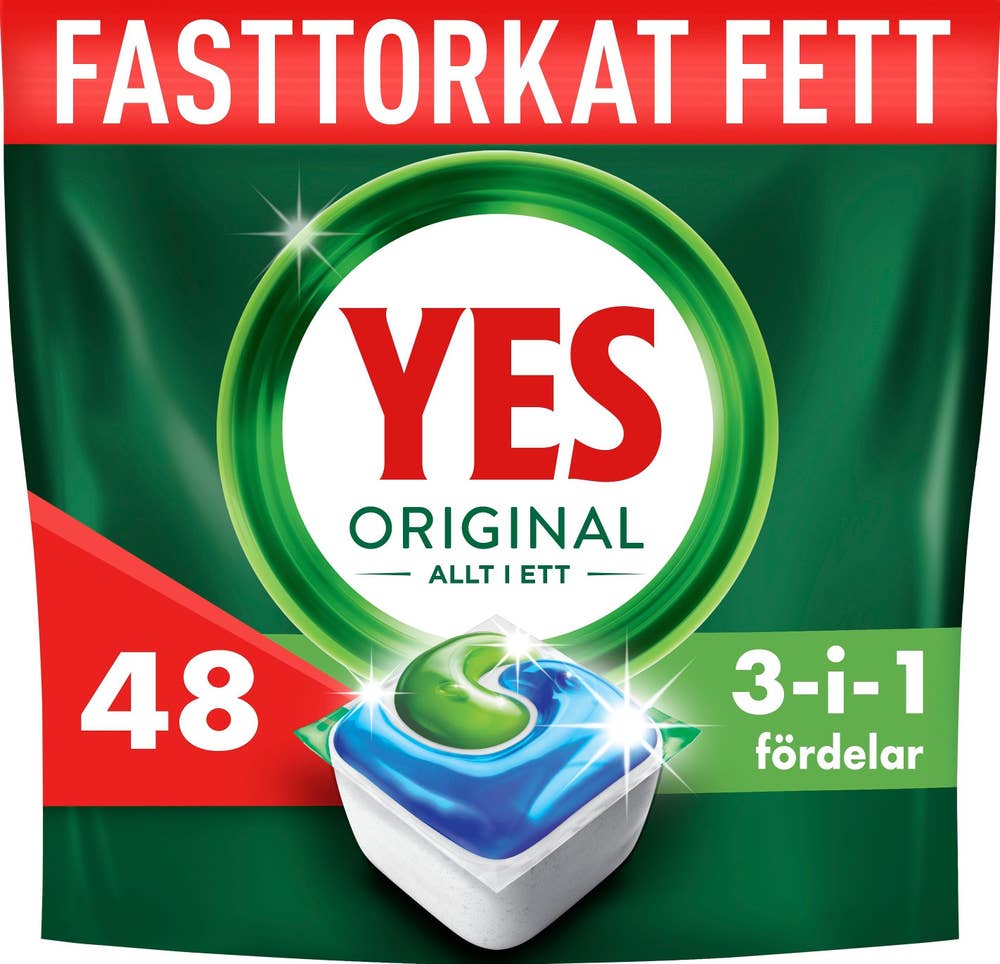 Yes Diskmaskintablett Original