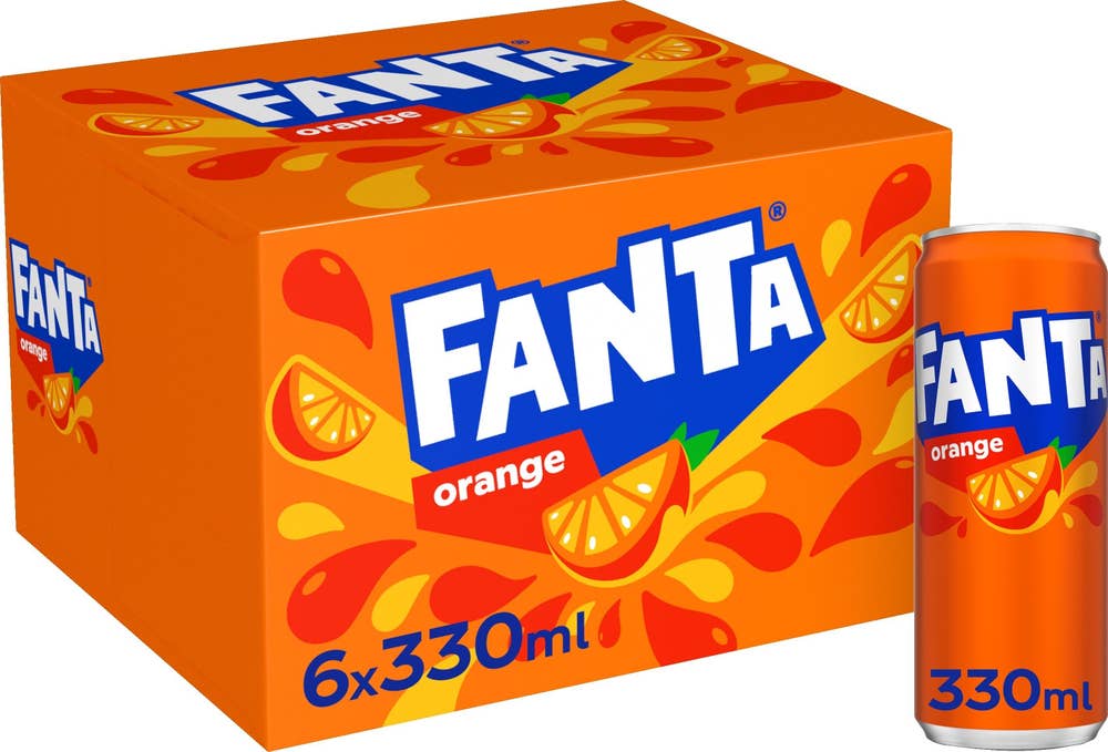 Fanta Orange 6x33cl
