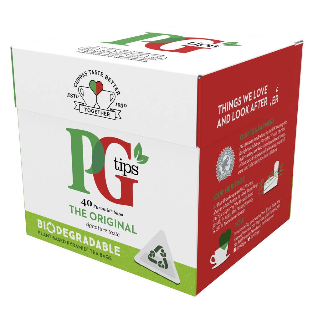 PG Tips Svart te 40-p PG Tips