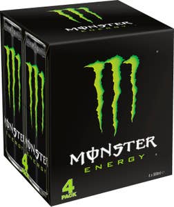 Monster Energy Energidryck Green 4x500ml